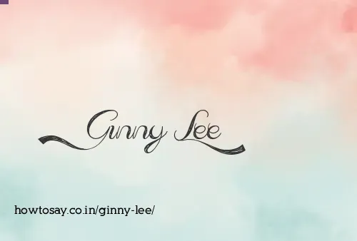 Ginny Lee