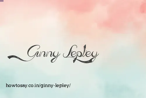 Ginny Lepley