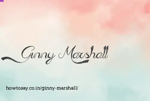 Ginny Marshall