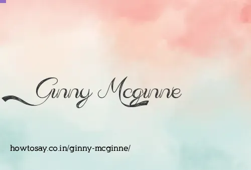 Ginny Mcginne
