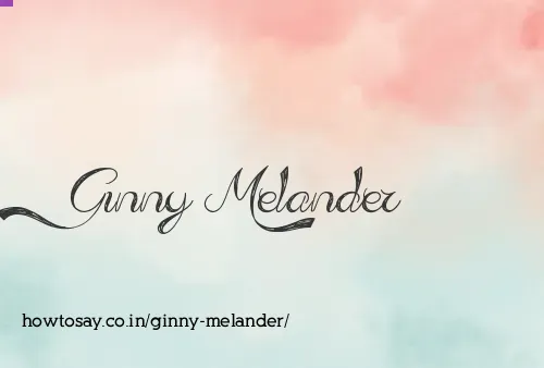 Ginny Melander
