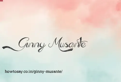 Ginny Musante