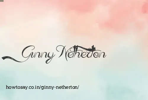 Ginny Netherton