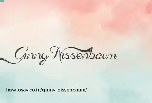 Ginny Nissenbaum