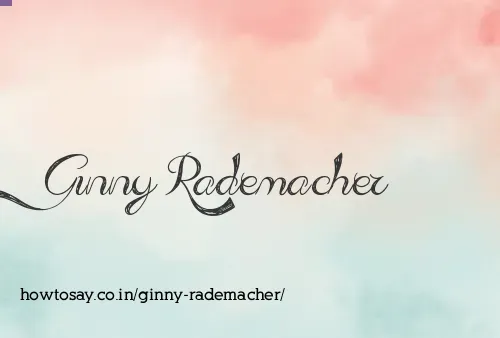 Ginny Rademacher