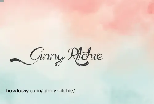 Ginny Ritchie