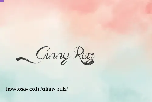 Ginny Ruiz