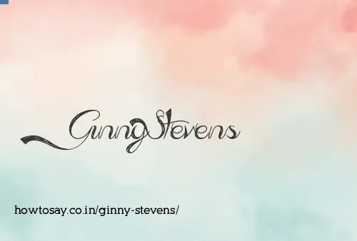 Ginny Stevens