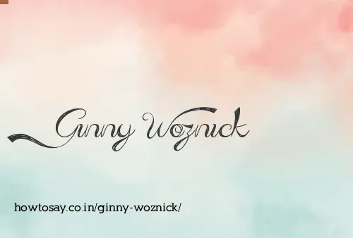 Ginny Woznick