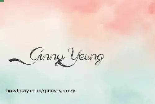 Ginny Yeung