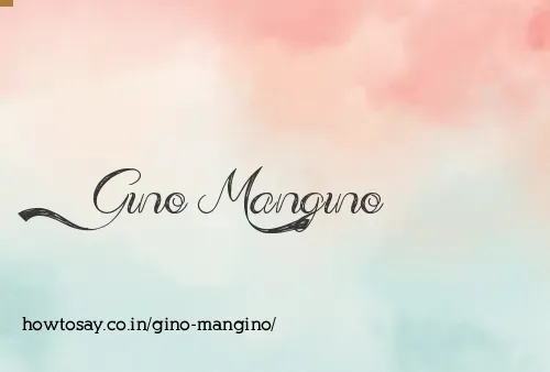 Gino Mangino