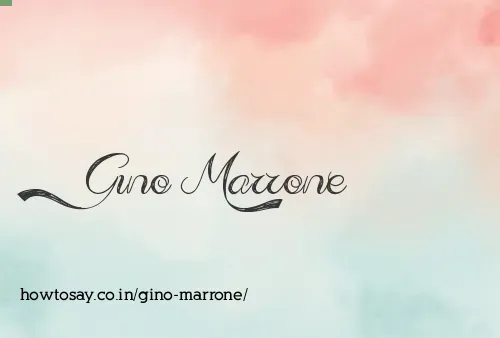 Gino Marrone