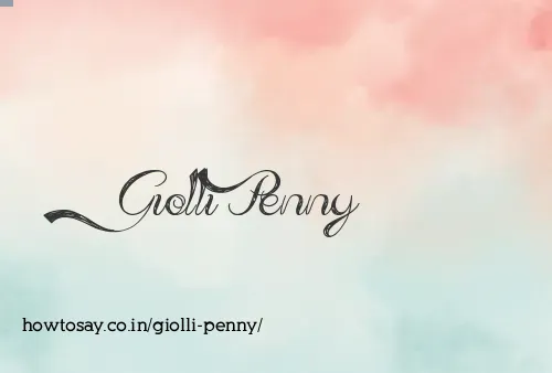 Giolli Penny