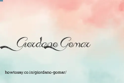 Giordano Gomar
