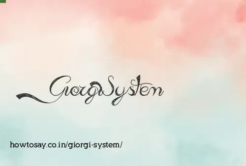 Giorgi System