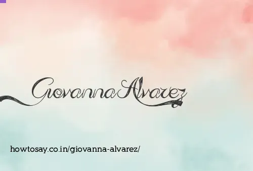 Giovanna Alvarez