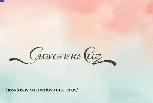 Giovanna Cruz