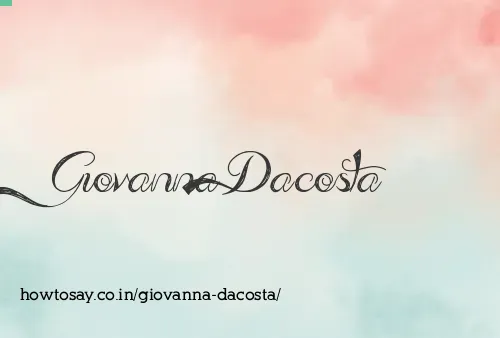 Giovanna Dacosta