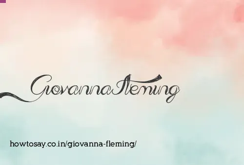 Giovanna Fleming