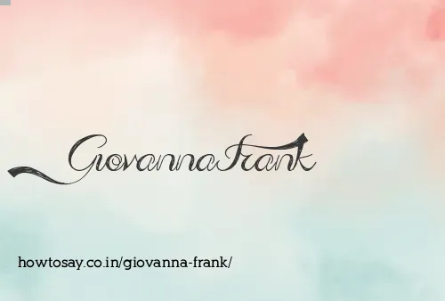Giovanna Frank