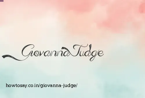Giovanna Judge