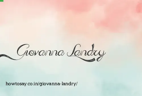 Giovanna Landry