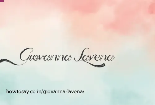 Giovanna Lavena