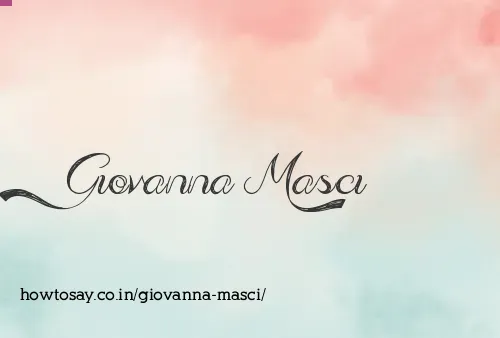 Giovanna Masci