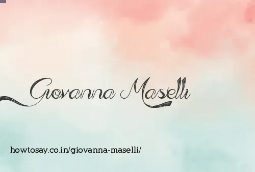 Giovanna Maselli
