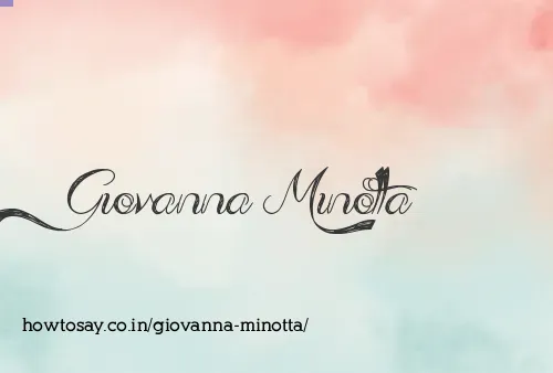 Giovanna Minotta