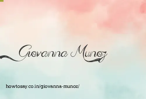 Giovanna Munoz