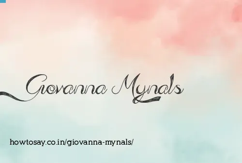 Giovanna Mynals