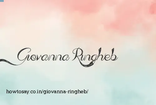 Giovanna Ringheb