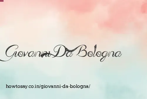 Giovanni Da Bologna
