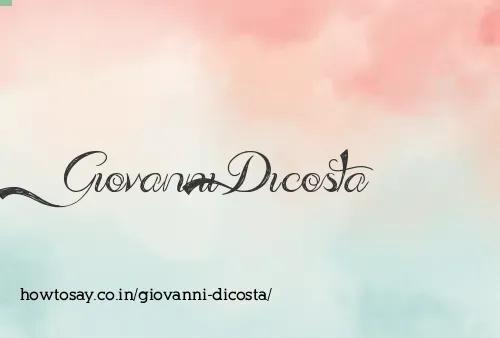Giovanni Dicosta