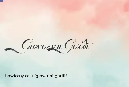 Giovanni Gariti