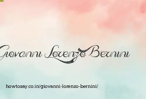 Giovanni Lorenzo Bernini