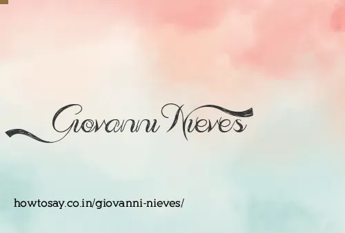 Giovanni Nieves