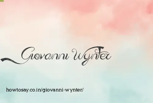 Giovanni Wynter