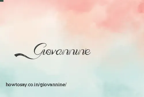 Giovannine