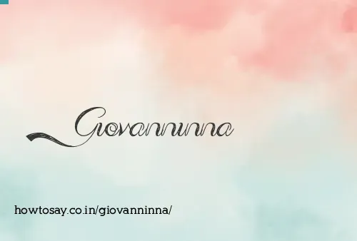 Giovanninna