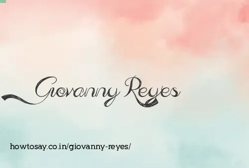 Giovanny Reyes