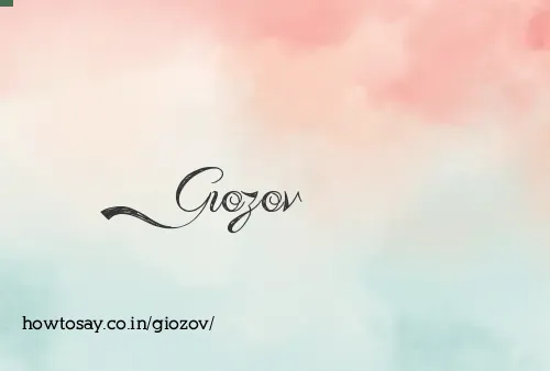 Giozov