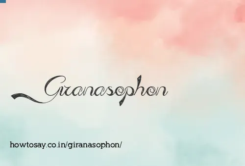 Giranasophon