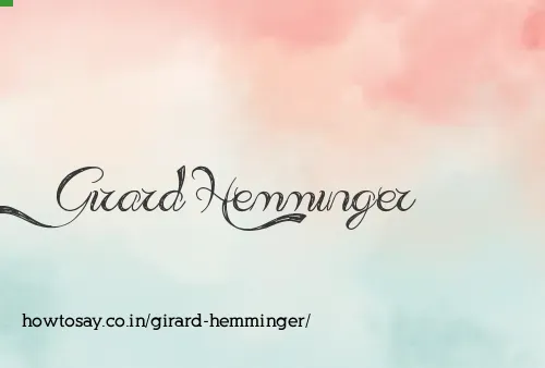 Girard Hemminger