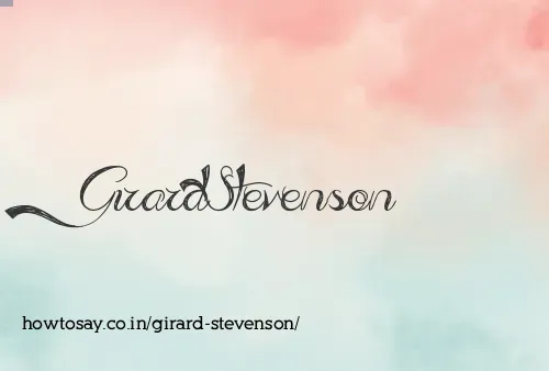 Girard Stevenson