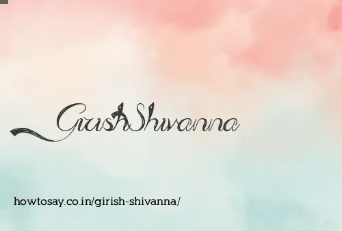 Girish Shivanna