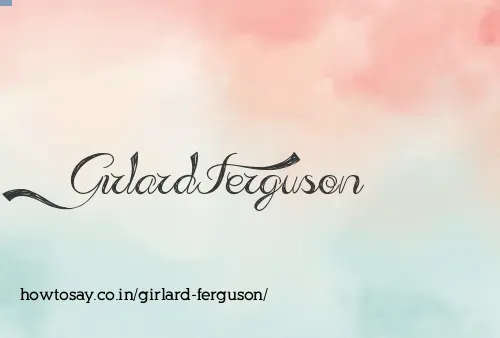 Girlard Ferguson