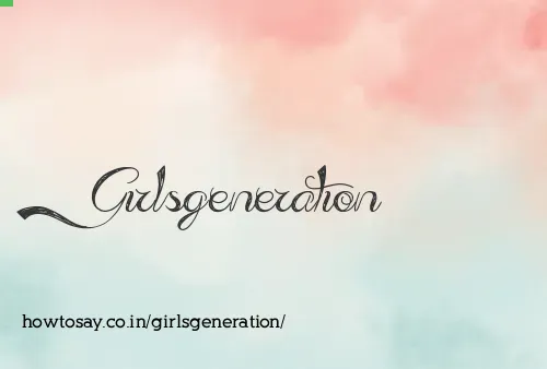 Girlsgeneration