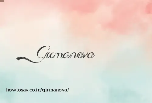 Girmanova